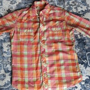 A Plaid Western Shirt!